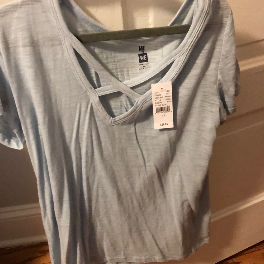 Pacsun light blue T-shirt